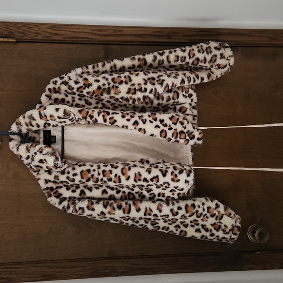 Cropped Animal print Jacket - Picture 5 of 5